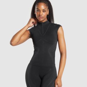 Contour Heart Seamless Short Sleeve Top
