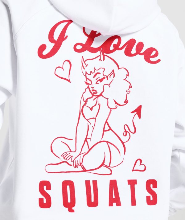 I Love Squats Hoodie - Image 5