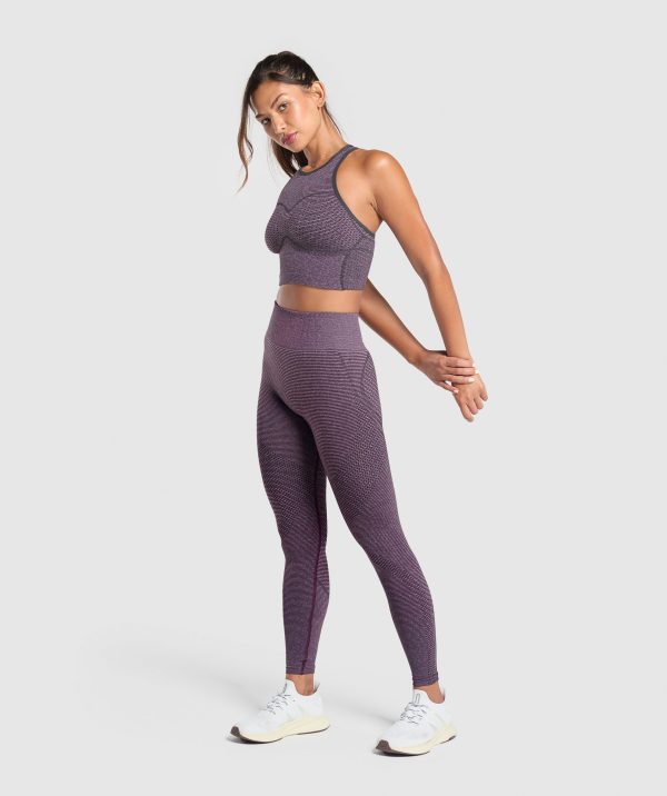 Sport Seamless Cropped Tank - Image 4