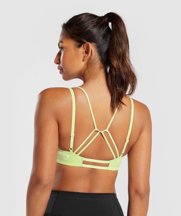 Strappy Back Light Support Sports Bra - Image 2