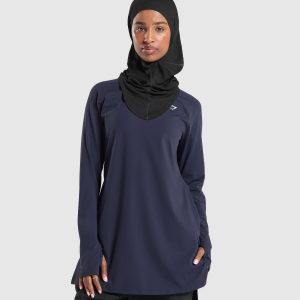 Long Line Long Sleeve Top