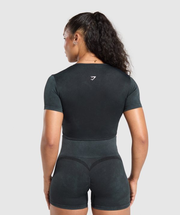 Gains Seamless Crop Top - Image 2
