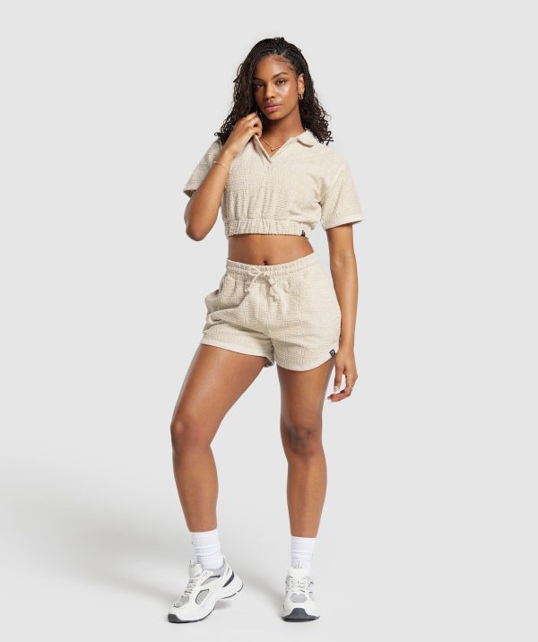 Monogram Towel Crop Top - Image 5