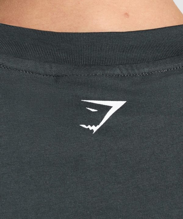 I Love Squats Graphic Oversized Tee - Image 5