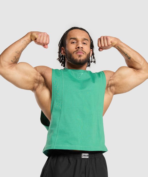 Premium Lifting Boxy Cut Off Tank - Image 7