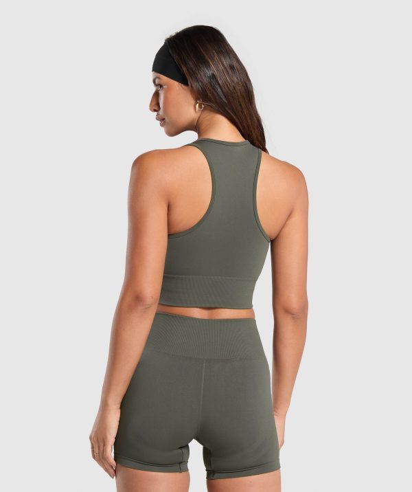 Everyday Seamless Crop Tank - Image 2