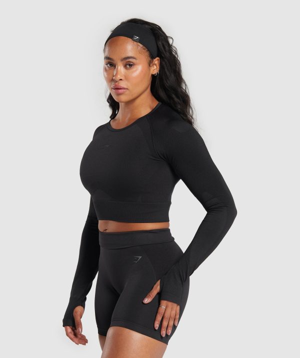 Flex Long Sleeve Crop Top - Image 4