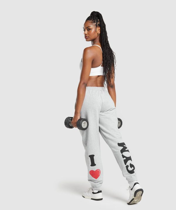 I Heart Gym Joggers - Image 4