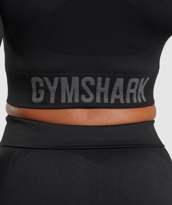 Flex Long Sleeve Crop Top - Image 5