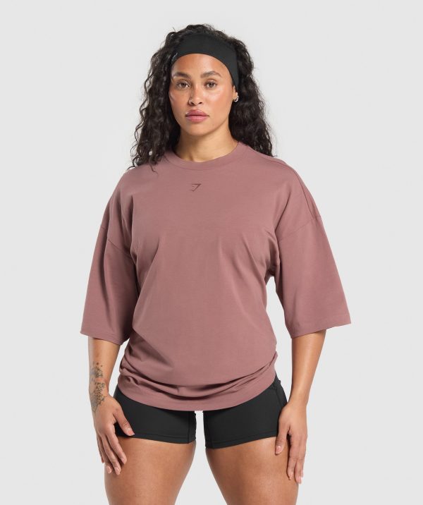 Retro Lifting Oversized T-Shirt - Image 2