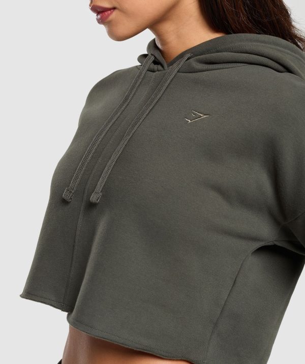 Fleece Crop Pullover - Image 7