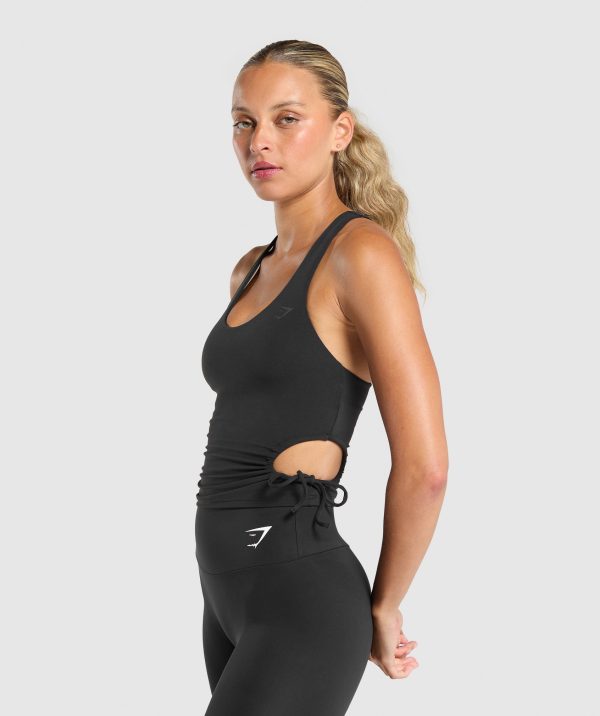 Ruched Side Tank With Shelf - Image 3