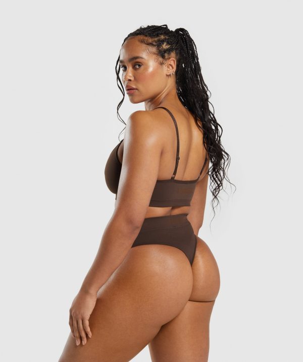 Seamless V Neck Bralette - Image 4