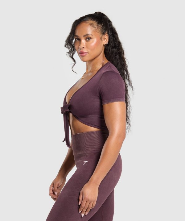 Gains Seamless Crop Top - Image 3