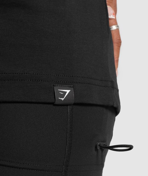 Embroidered Logo Oversized T-Shirt - Image 5