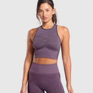 Sport Seamless Cropped Tank