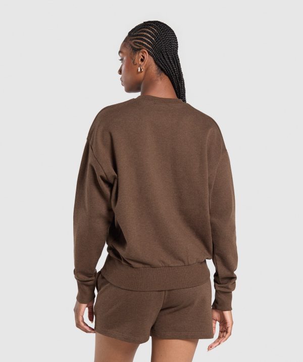 Rest Day Sweats Oversized Crew - Image 2