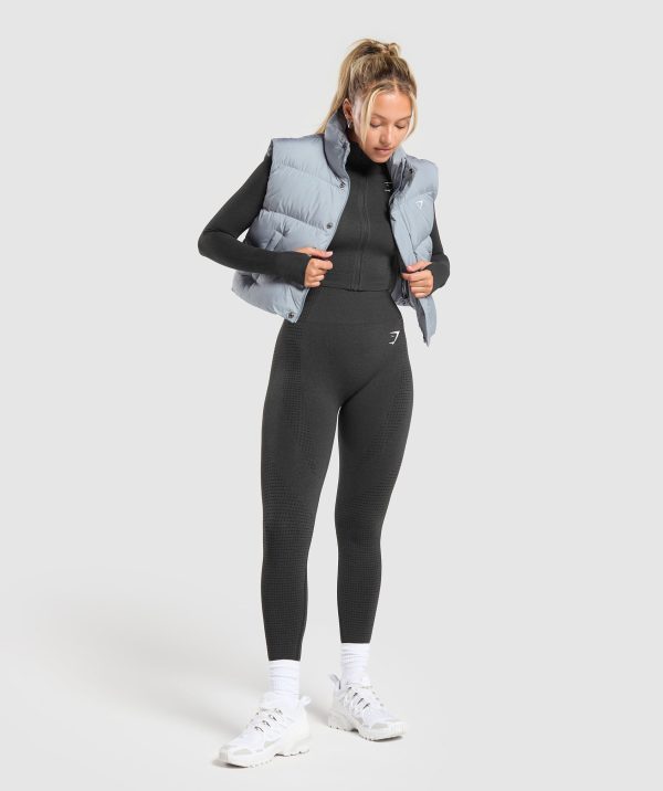 Cropped Midi Gilet - Image 4