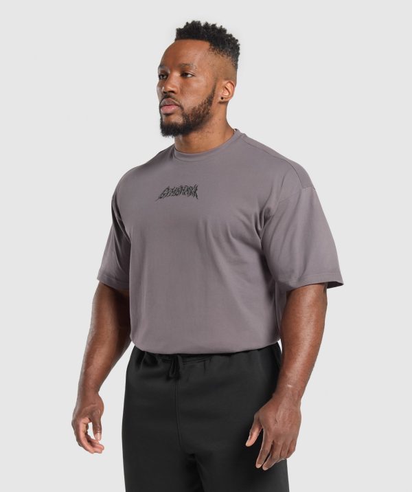 Metal Lifting Graphic T-Shirt - Image 3