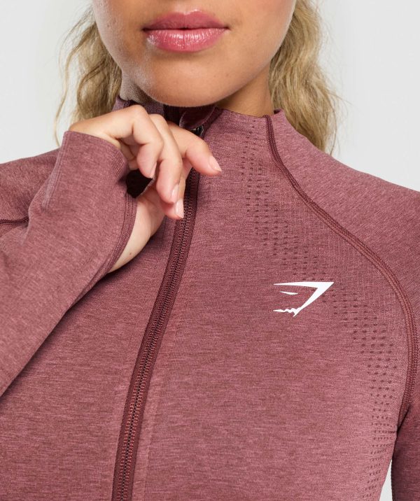 Vital Seamless Midi Zip Pullover - Image 5