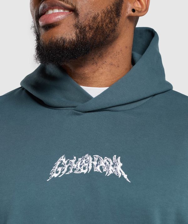 Metal Lifting Graphic Hoodie - Image 5