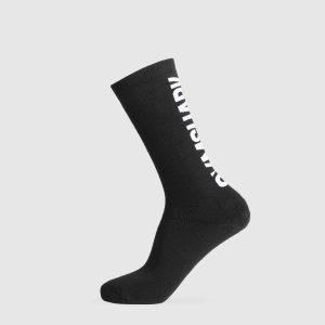 Plush Wordmark Crew Sock