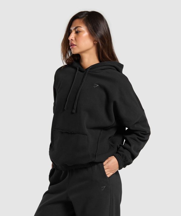 Fleece Oversized Hoodie - Image 3