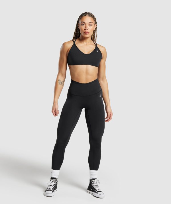 Mesh Waistband Leggings - Image 4