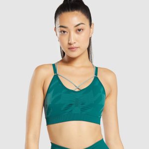 Apex Limit Seamless Ruched Sports Bra