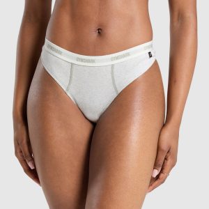 Rib High Rise Thong