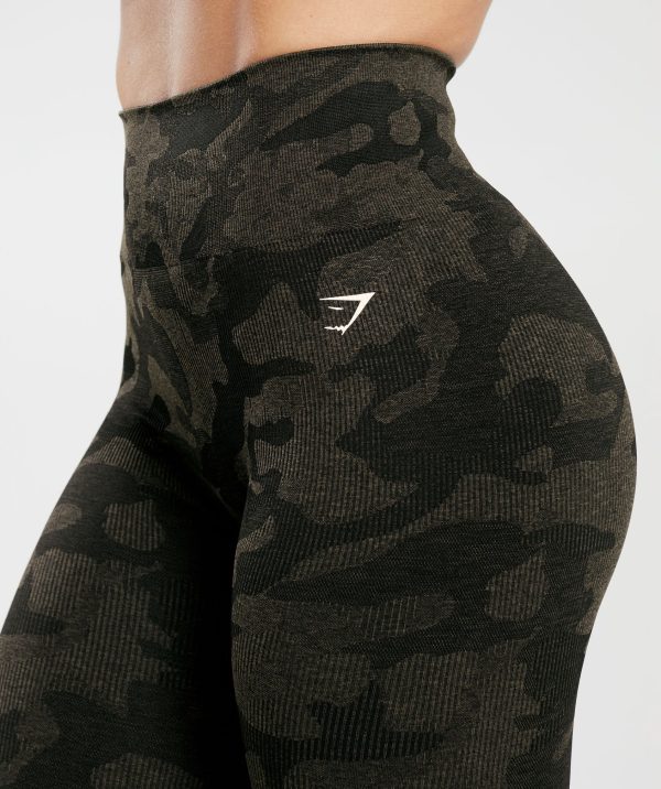 Adapt Camo Seamless Ribbed Leggings - Image 5