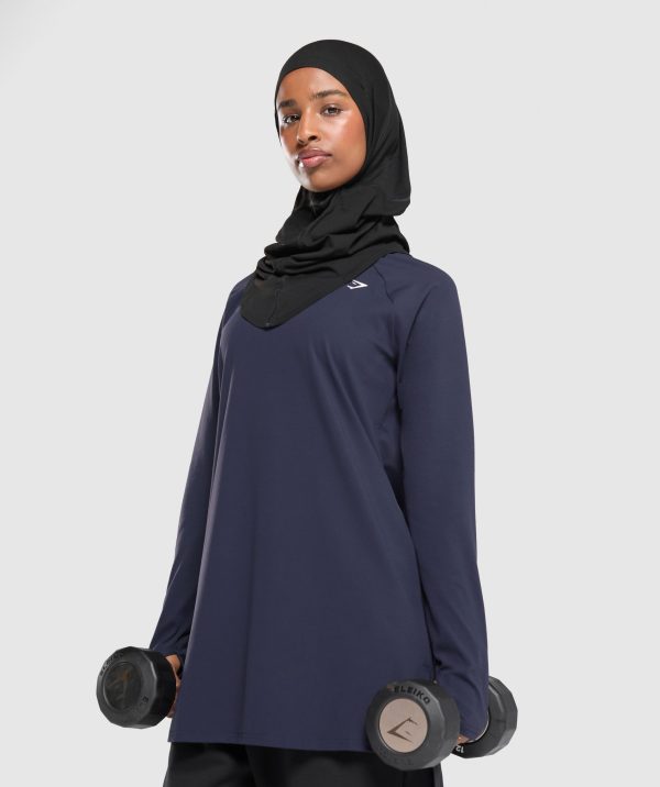 Long Line Long Sleeve Top - Image 5