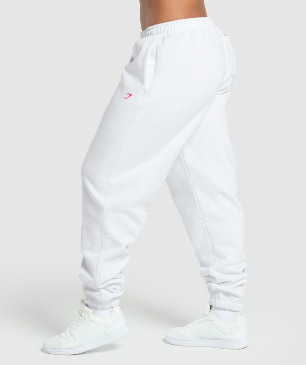 Barbell Hearts Oversized Joggers - Image 3