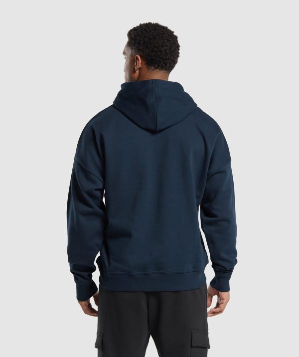 Crest Oversized Hoodie - Image 2