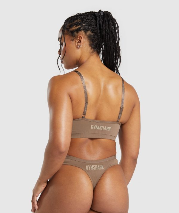 Seamless V Neck Bralette - Image 2