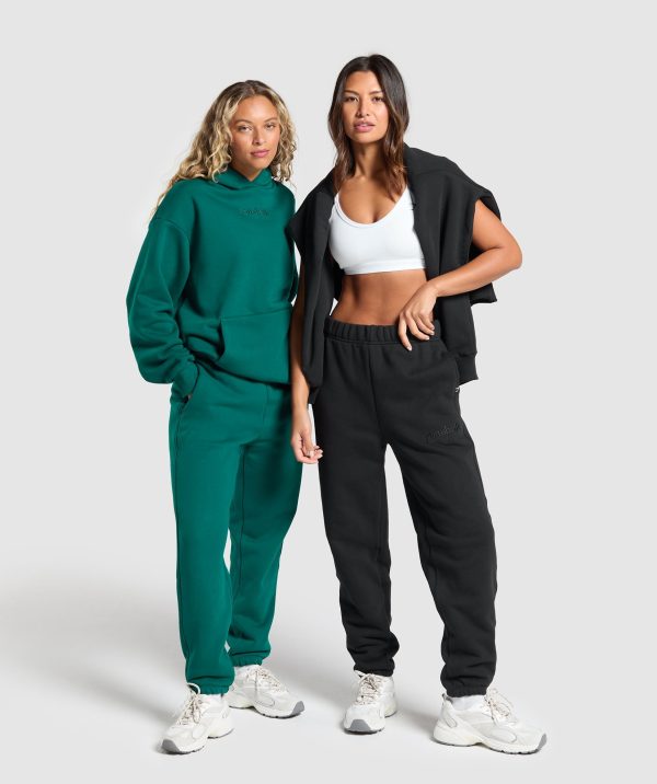 Embroidered Logo Oversized Joggers - Image 6