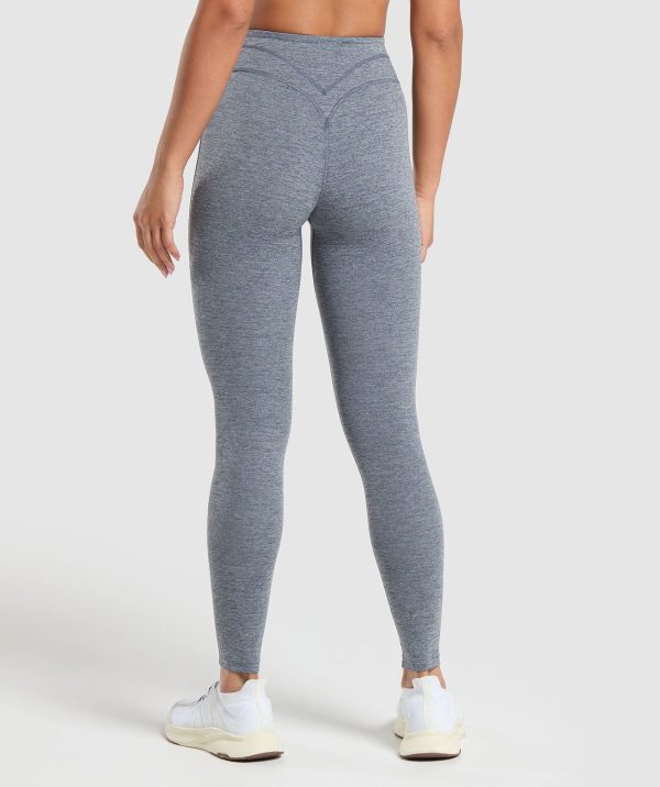 Heart Marl Leggings - Image 2
