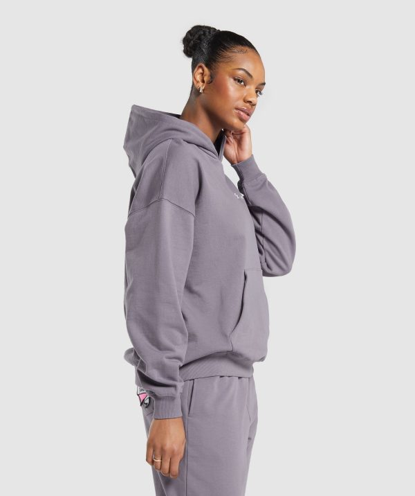 Tattoo Oversized Hoodie - Image 3