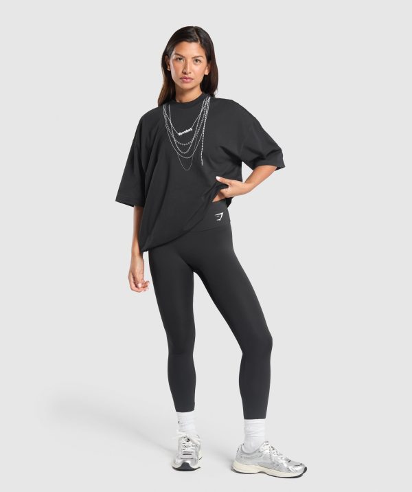 Elevate Chain Oversized T-Shirt - Image 3