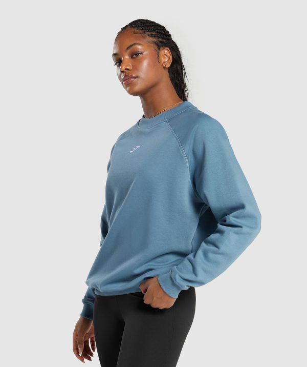 Training Oversized Fleece Sweatshirt - Image 5