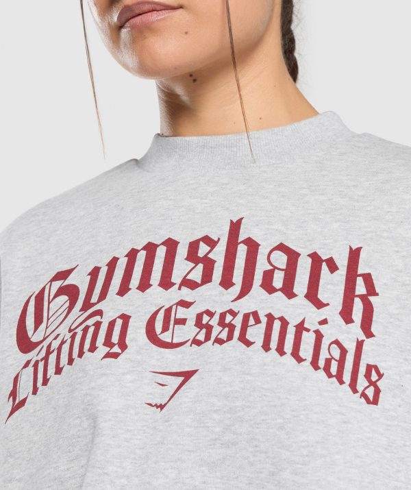 Lifting Essentials Oversized Sweatshirt - Image 5