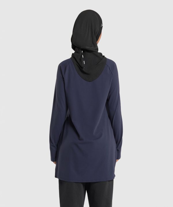 Long Line Long Sleeve Top - Image 2