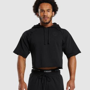 Legacy Short Sleeve Crop Hoodie