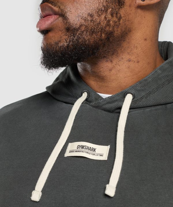 Heavyweight Rib Hoodie - Image 5