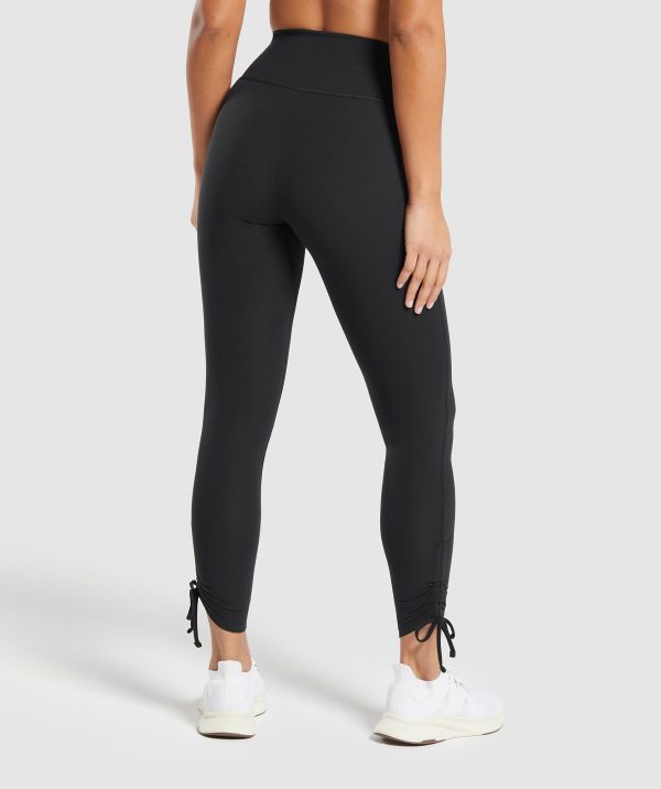 Ribbon Ankle Leggings - Image 2