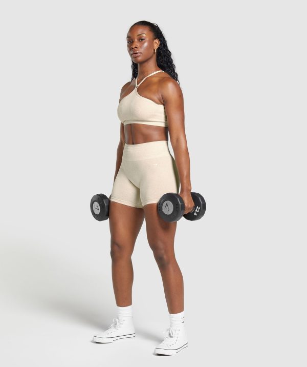 Adapt Fleck Seamless Halterneck Bralette - Image 5