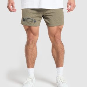 Workout Gear Mesh 5" Shorts