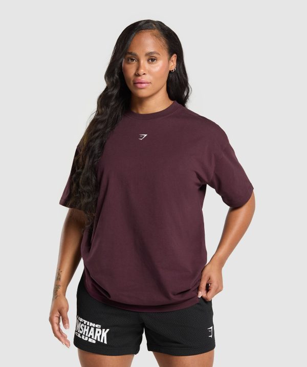 Script Graphic Oversized T-Shirt - Image 2