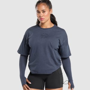 Premium Legacy Washed 2-in-1 Long Sleeve