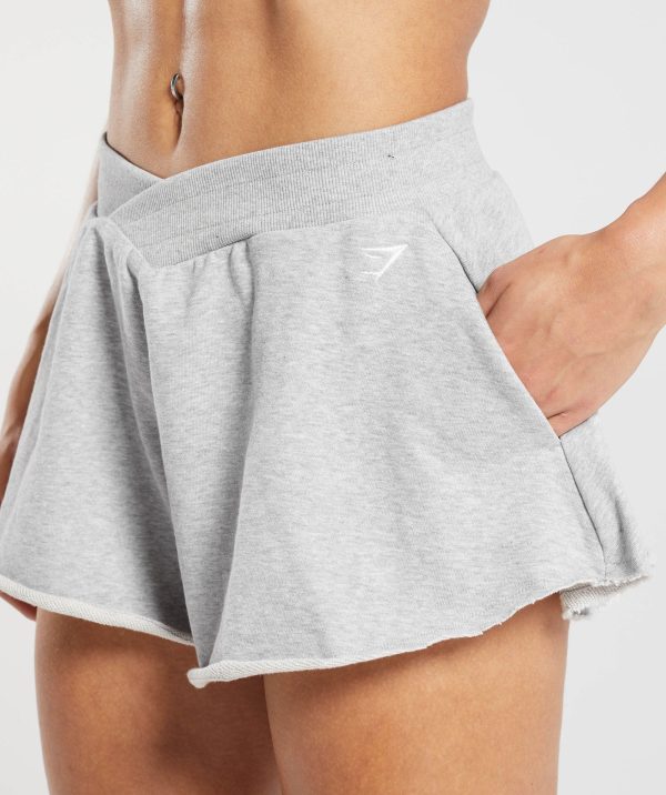 Lifting Crossover Cotton Shorts - Image 5